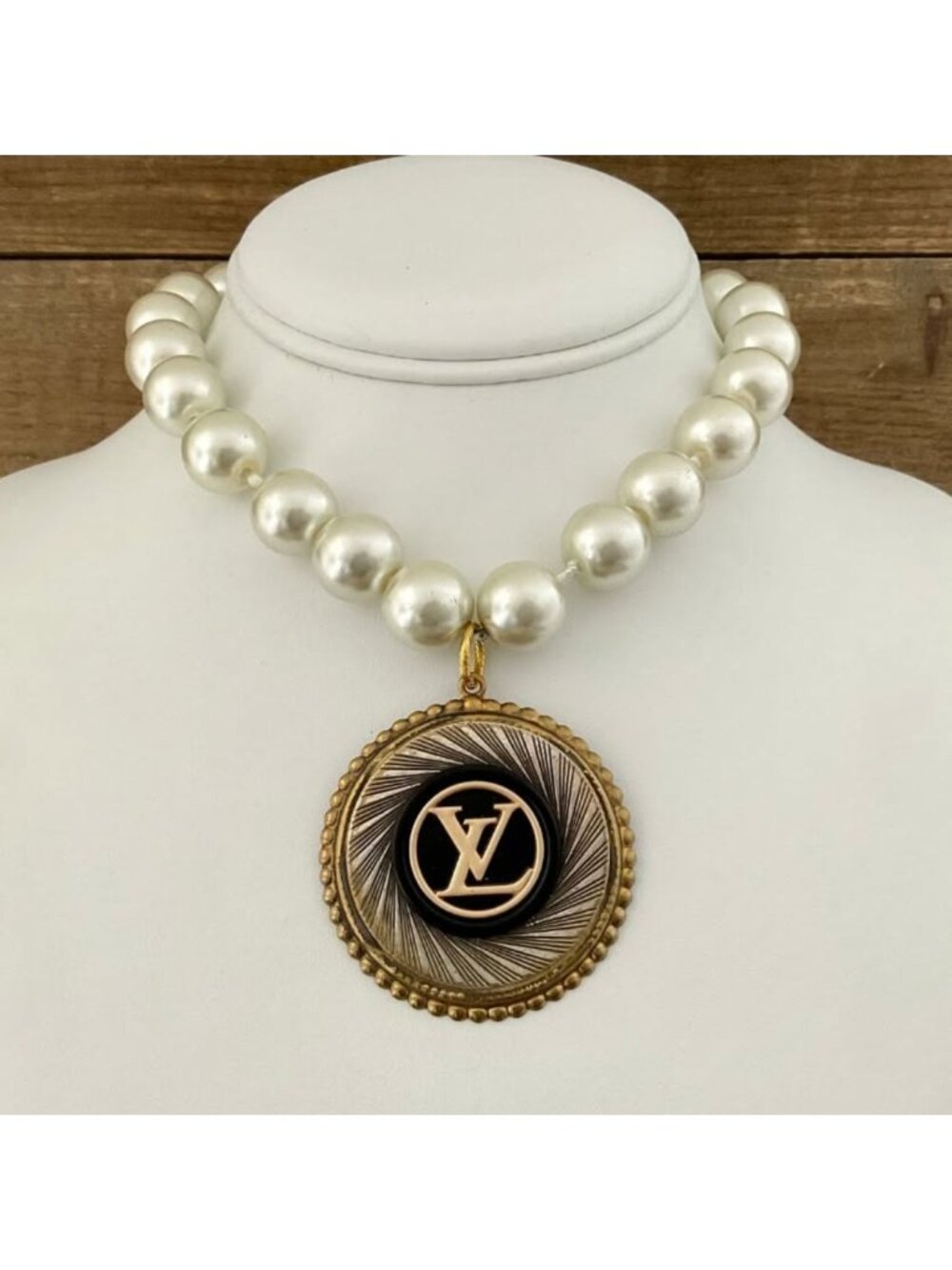 Handmade Authentic Repurposed Designer Statement Necklace